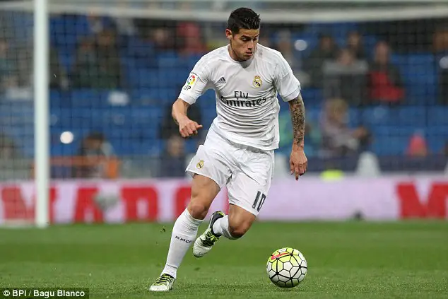 Manchester United have been given the chance to sign James Rodriguez in a cut price deal