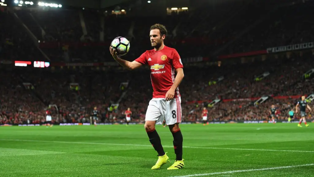 Mata joined the club in 2014