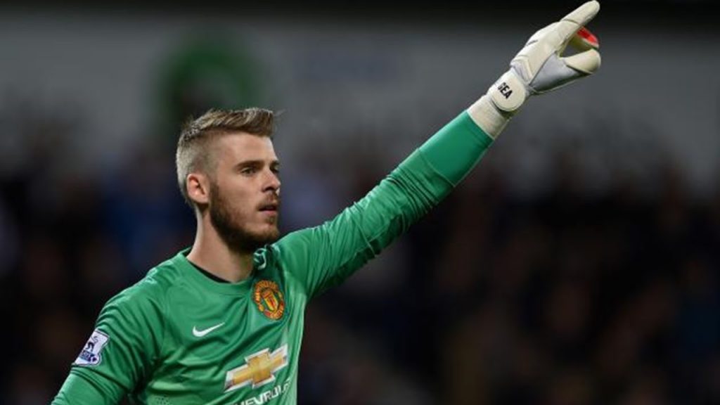 Dvid de Gea is the most capped Manchester United player in history