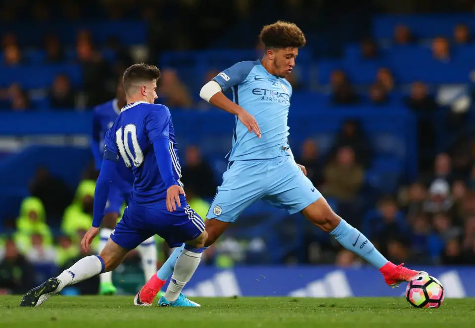 Sancho had spent two years at Manchester City