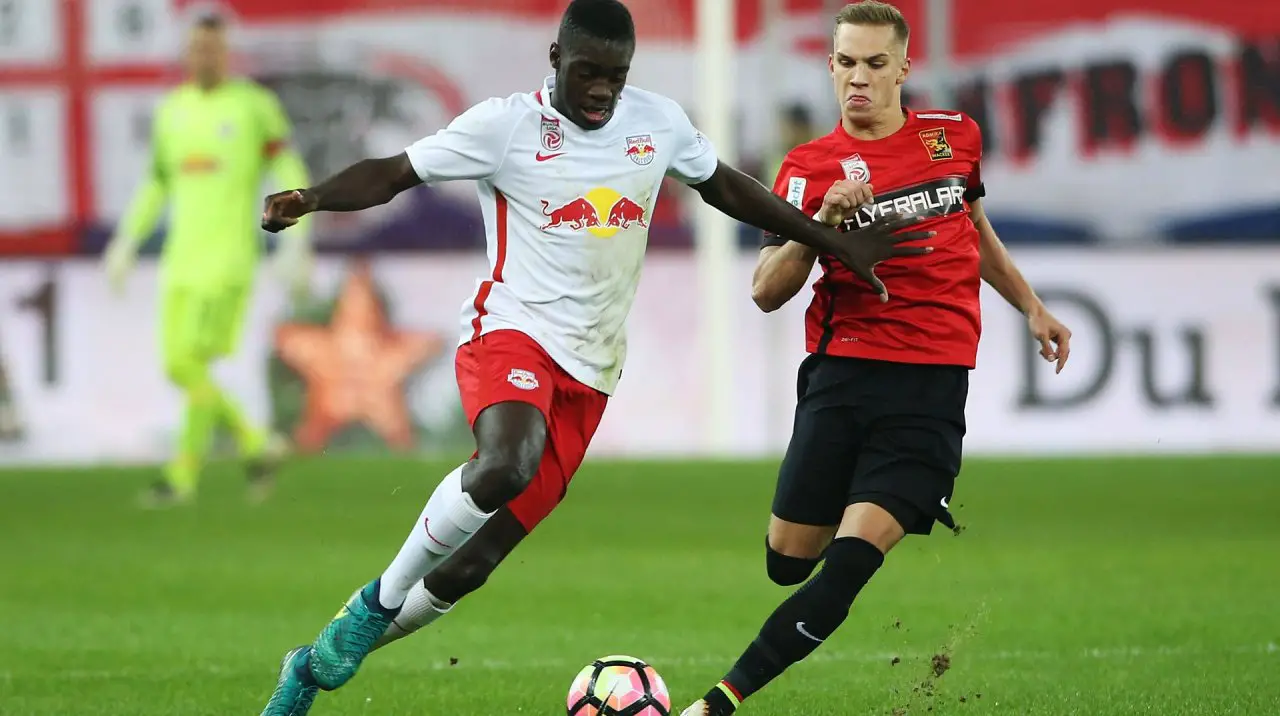 Dayot Upamecano has been a rock at the back for RB Leipzig
