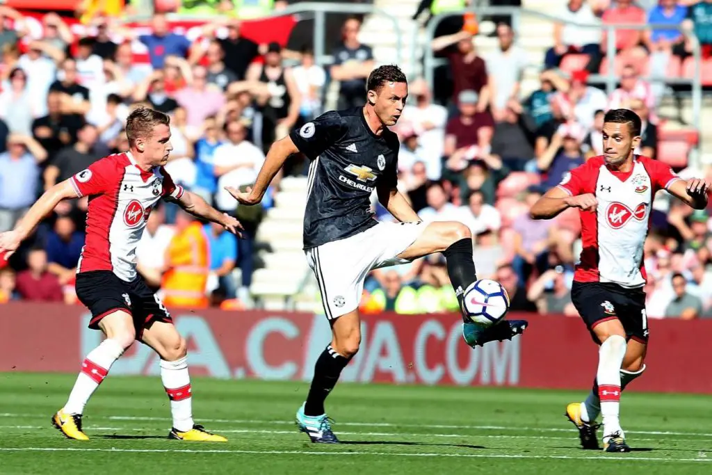 Barcelona are now eyeing a cut-price move for Nemanja Matic (centre), especially since he only has 18 months left on his current Manchester United contract. (imago Images)