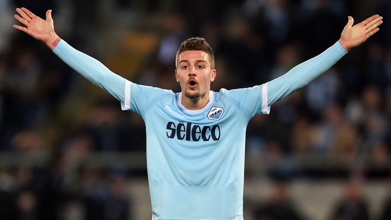 Manchester United are frontrunners to sign Lazio star Sergej Milinkovic-Savic. (imago Images)