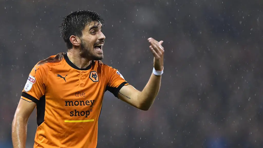 Ruben Neves has two years on his deal and Arsenal are also interested in signing the Wolves midfielder. (imago Images)