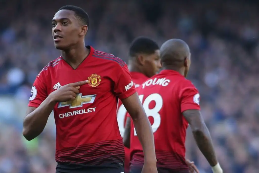 Manchester United rejected the first bid from Sevilla for Anthony Martial. (imago Images)