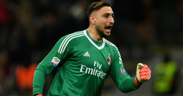 Manchester United have earmarked Gianluigi Donnarumma to replace current numb er one David de Gea.