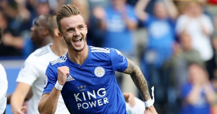 Manchester United target James Maddison is involved in contract negotiations with Leicester City