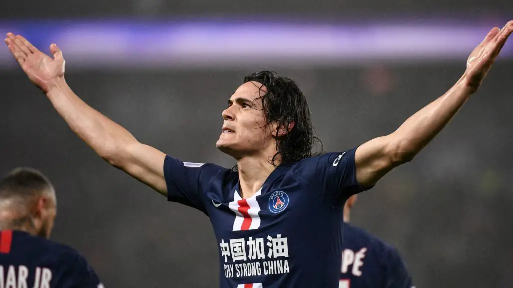 Edinson Cavani has agreed personal terms with United