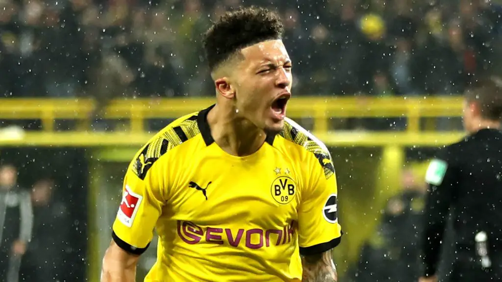 Manchester United will meet Jadon Sancho release clause if they qualify for the UEFA Champions League