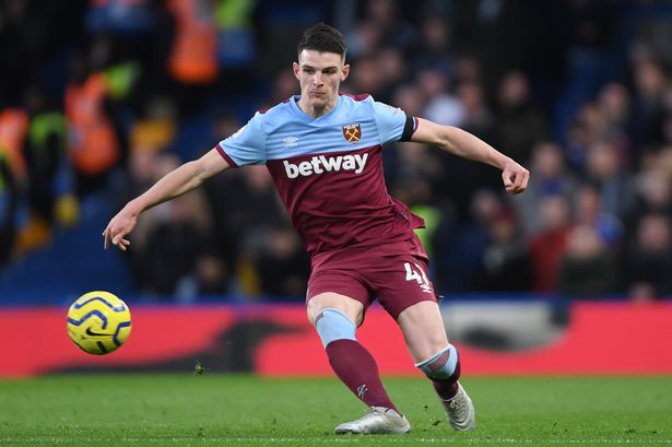Manchester United and Manchester City to battle it out for Declan Rice