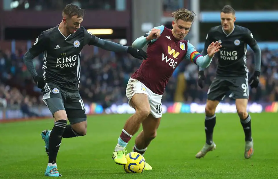 Manchester United are keen on both Jack Grealish and James Maddison