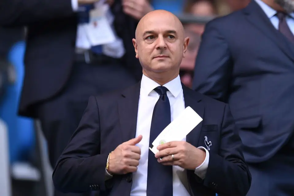 Daniel Levy is worried about Tottenham's finances