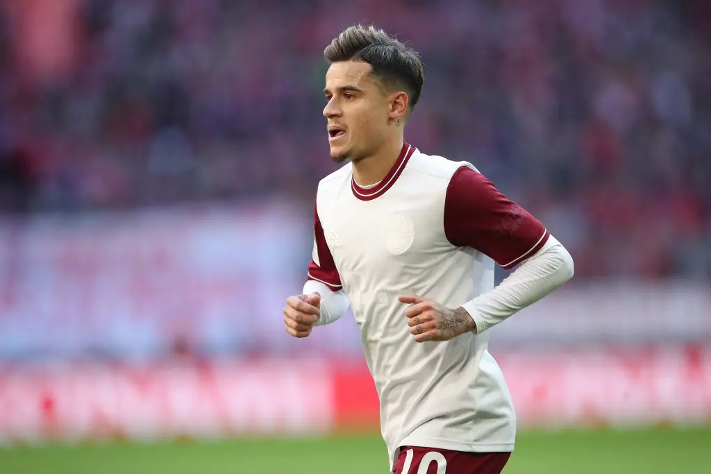 Barcelona have offered Philippe Coutinho to Manchester United.  (Photo by Alexander Hassenstein/Bongarts/Getty Images)