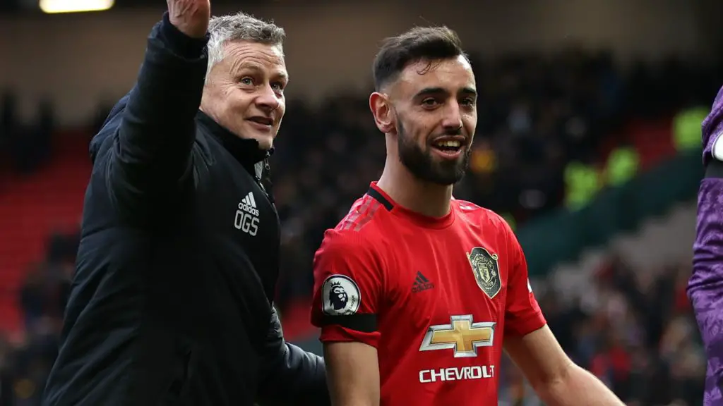 Ole Gunnar Solskjaer was given a glowing recommendation for Bruno Fernandes by Crsitiano Ronaldo