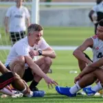 Gareth Southgate is pleased with the form and fitness of Manchester United star Mason Greenwood