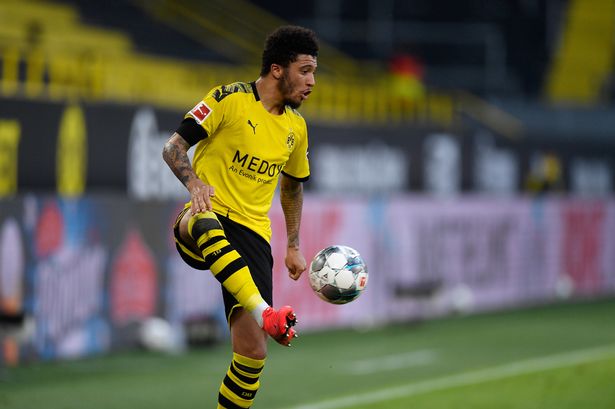 Jadon Sancho was deemed too expensive by Manchester United