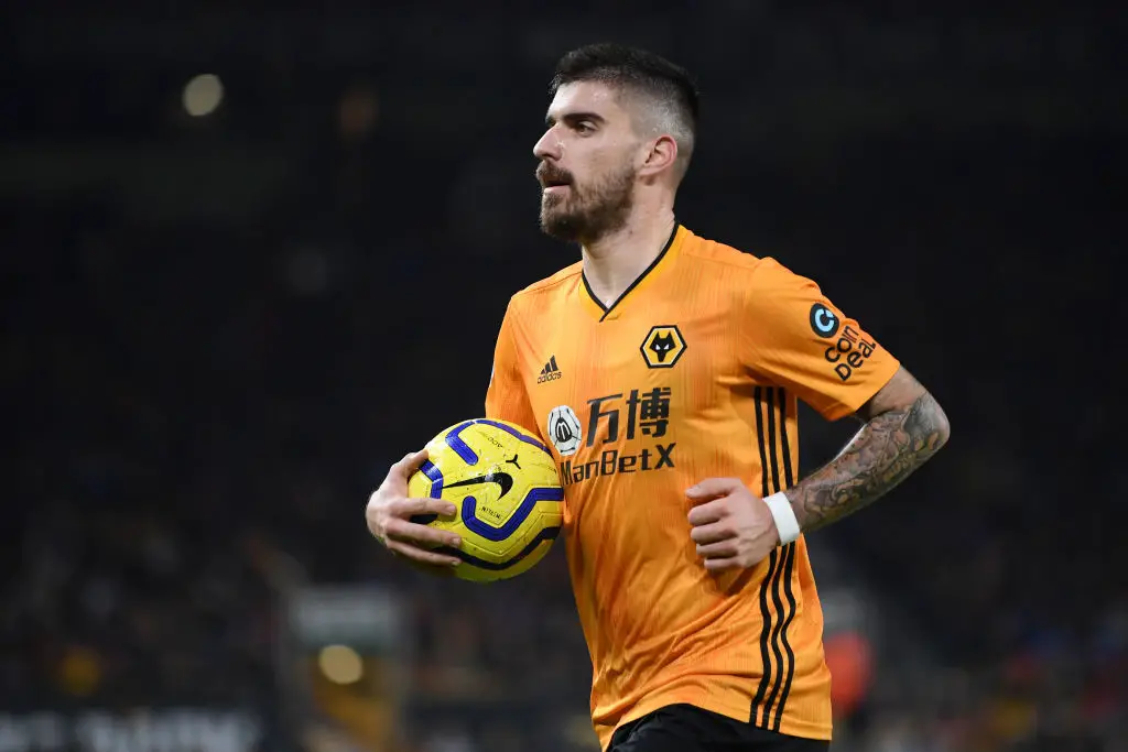 Ruben Neves in action for Wolves