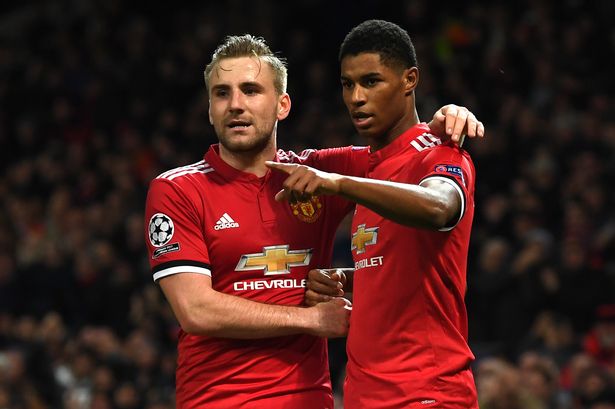 Luke Shaw and Marcus Rashford are important players at Manchester United. (Getty Images)
