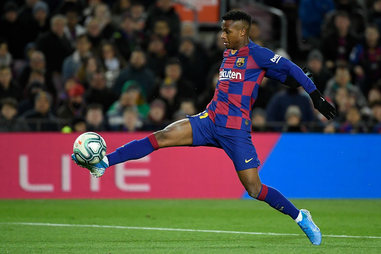 Ansu Fati enjoyed an impressive breakthrough season at Barcelona in 2019/20.