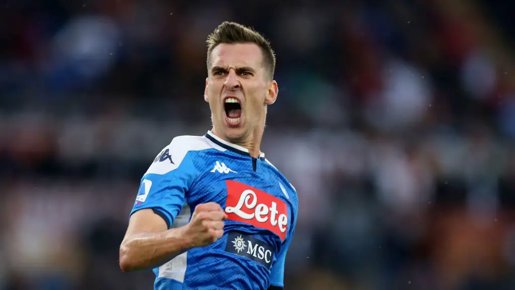 Arkadiusz Milik is entering the final year of his contract