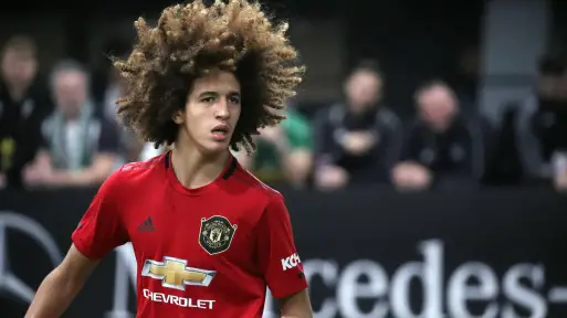 Manchester United signed Hannibal Mejbri performed well with Tunisia at the recent Arab Cup. (imago Images)