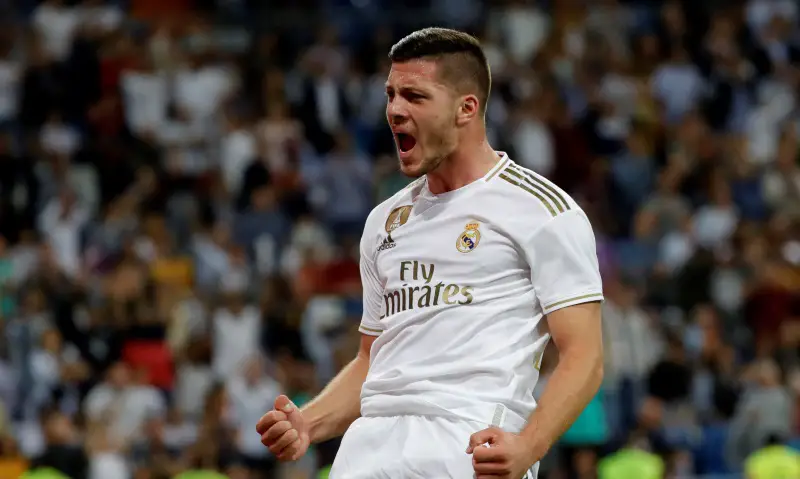 Luka Jovic has been linked with Manchester United