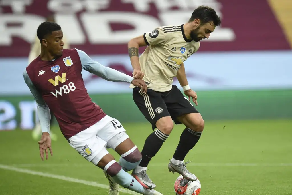 Manchester United benefitted from a dubious penalty call against Aston Villa