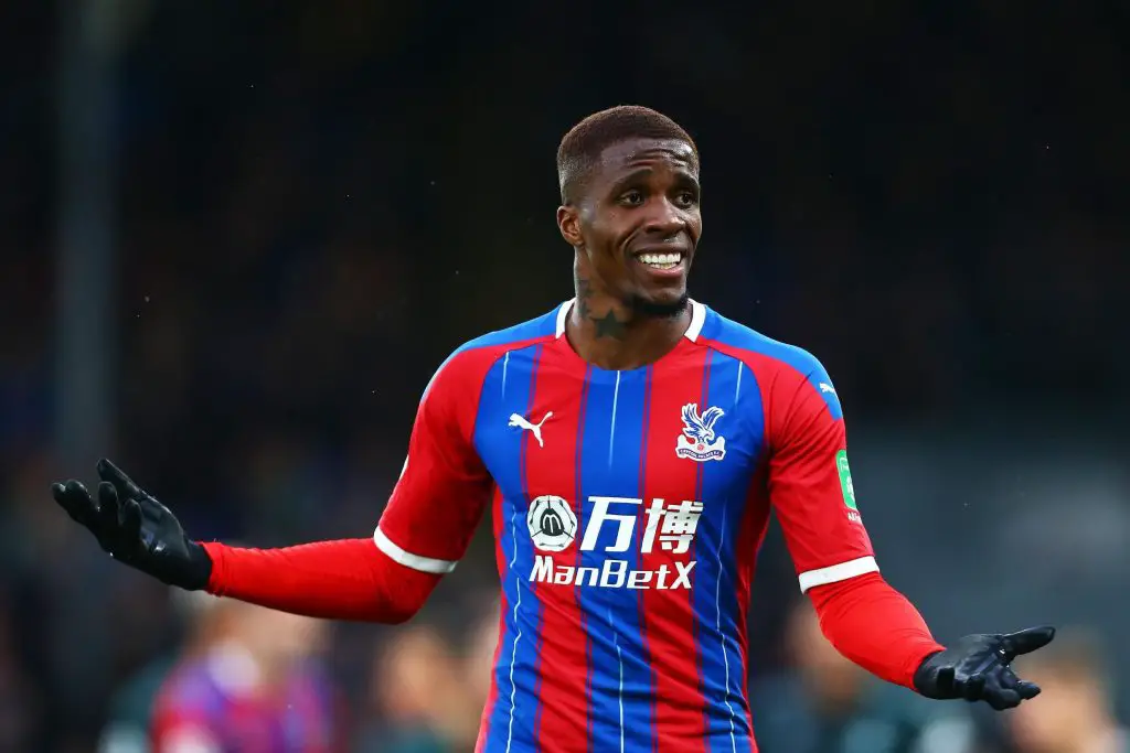 Manchester United are urged to sign Wilfried Zaha in the summer.