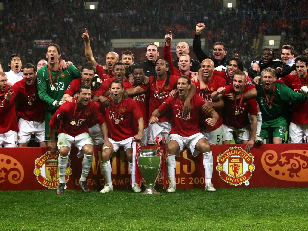 Manchester United last won the competition in 2008
