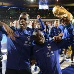 Paul Pogba and N'Golo Kante won the FIFA World Cup with France in 2018