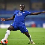 N'Golo Kante in action for Chelsea.