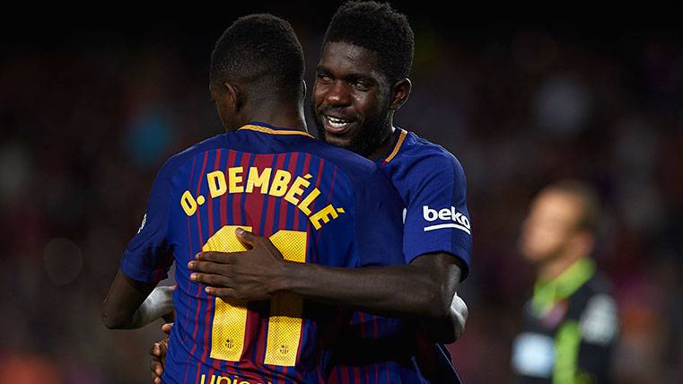 Ousmane Dembele has been eyed by Manchester United over a potential move in 2022. (imago Images)