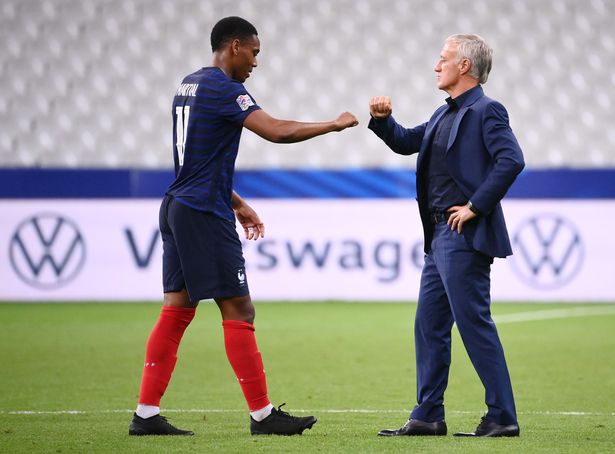 Dodier Deschamps was full of praise for Anthony Martial