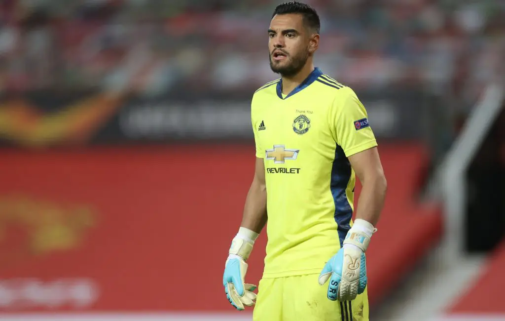 Manchester United goalkeeper Sergio Romero iss et to stay at the club until January