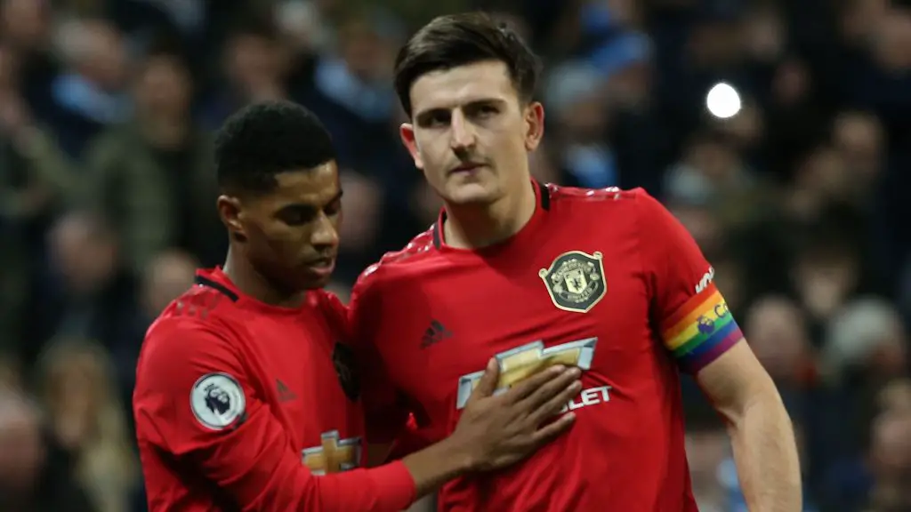 Manchester United duo, Harry Maguire and Marcus Rashford were both involve din a heated exchange during the club's disappointing 0-0 draw at Selhurst Park.