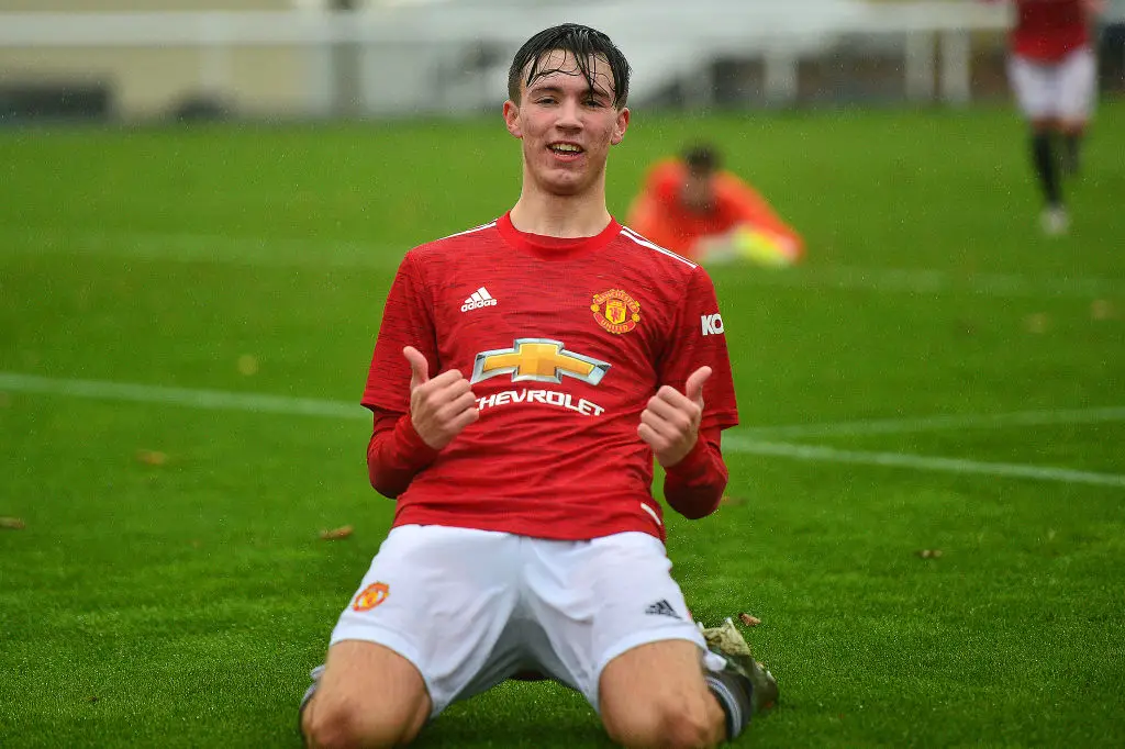 Charlie McNeill was called up to train with the senior Manchester United squad.