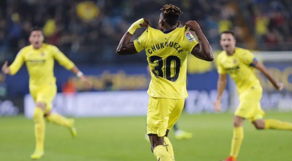 Manchester United are keeping tabs on Villareal winger Samuel Chukwueze