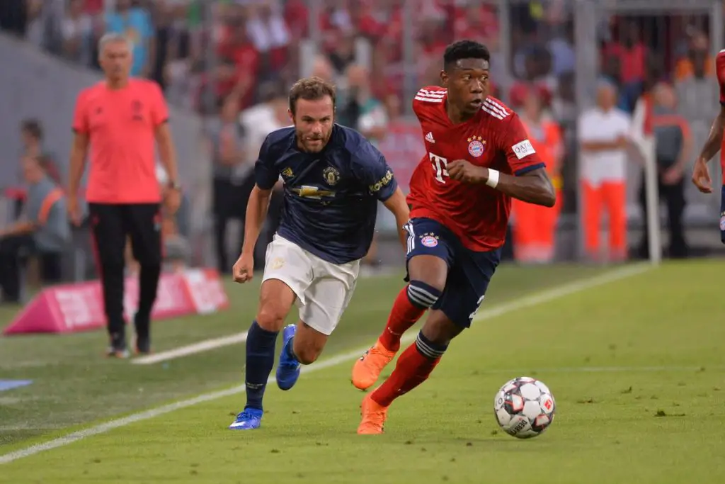 Manchester United are confident of beating Real Madrid to Austrian international David Alaba in January.
