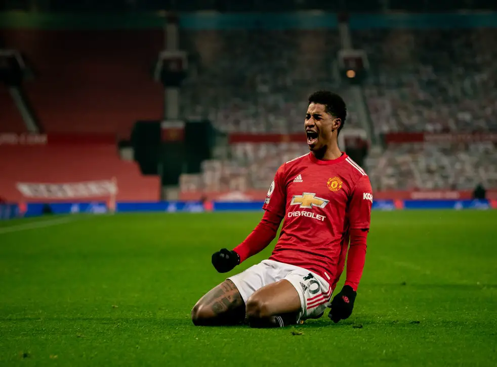 Marcus Rashford took advantage of Rayan Aït-Nouri's tiredness to win the game for Manchester United.