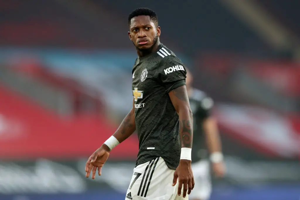 Fred in action for Manchester United. (GETTY Images)