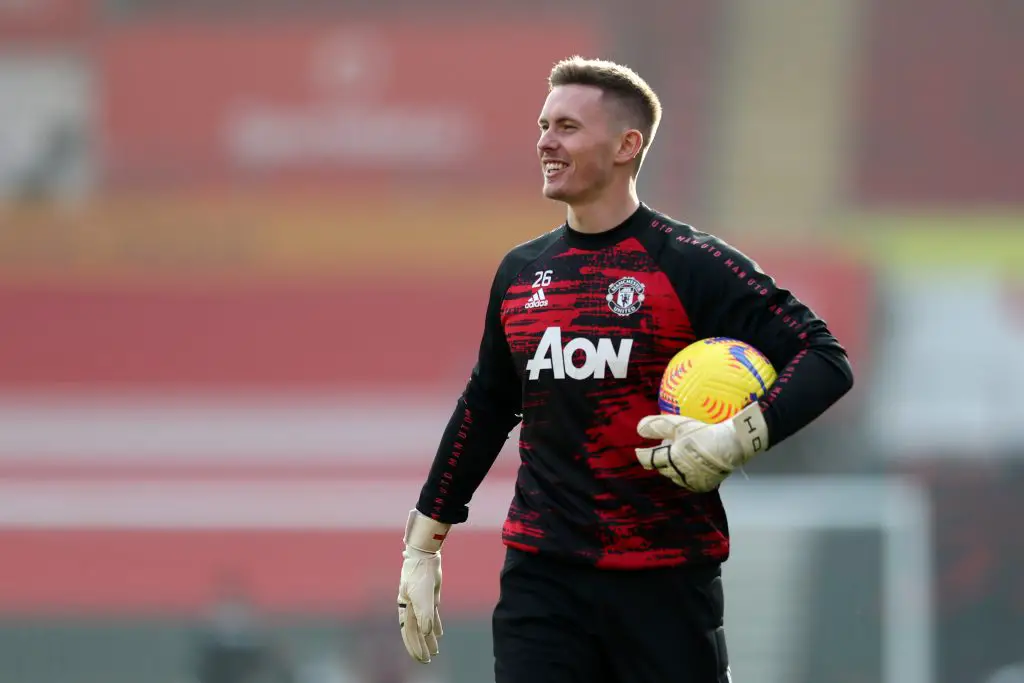 Dean Henderson has started just 2 Premier League games for Manchester United this season. (GETTY Images)