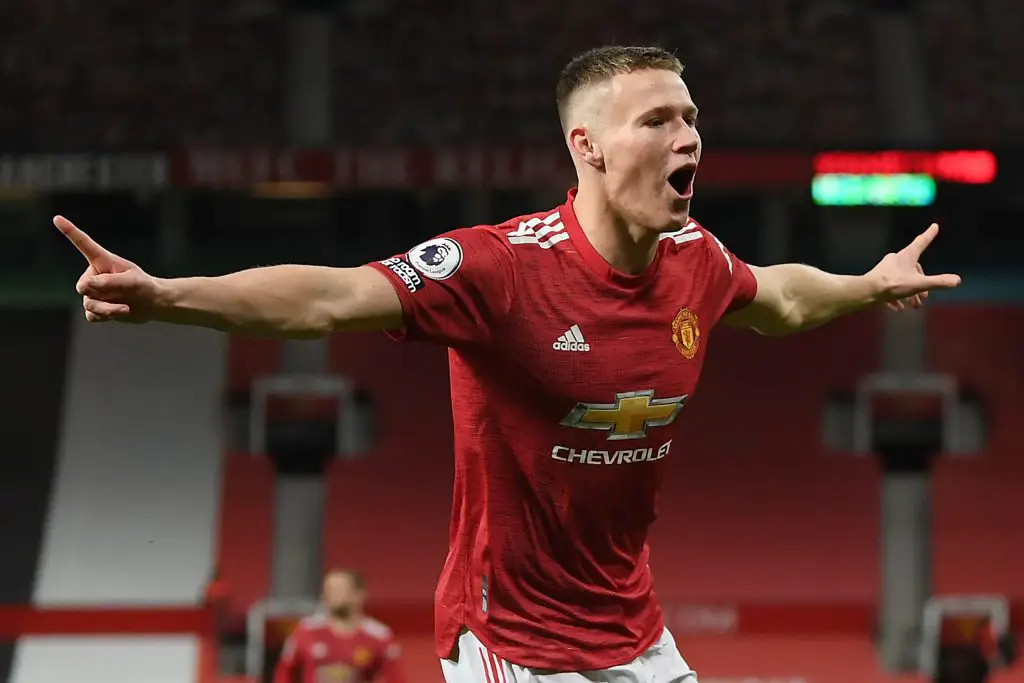 Rio Ferdinand wants to see Scott McTominay play in a box-to-box role after his brace against Leeds United. (GETTY Images)