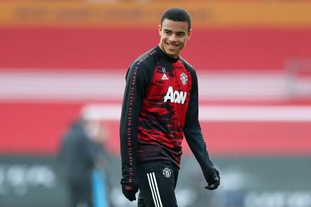 Mason Greenwood is United's youngest ever player to feature in the Champions League, a record he broke in 2019