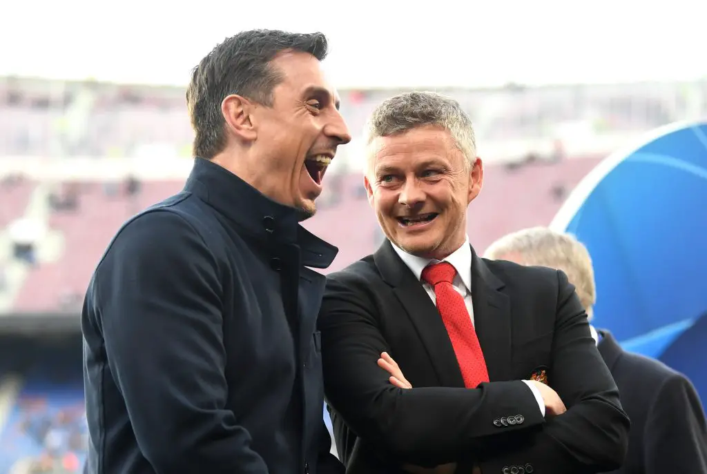Gary Neville shared that the lack of trophies under Ole Gunnar Solskjaer could be a problem for Manchester United. (GETTY Images)