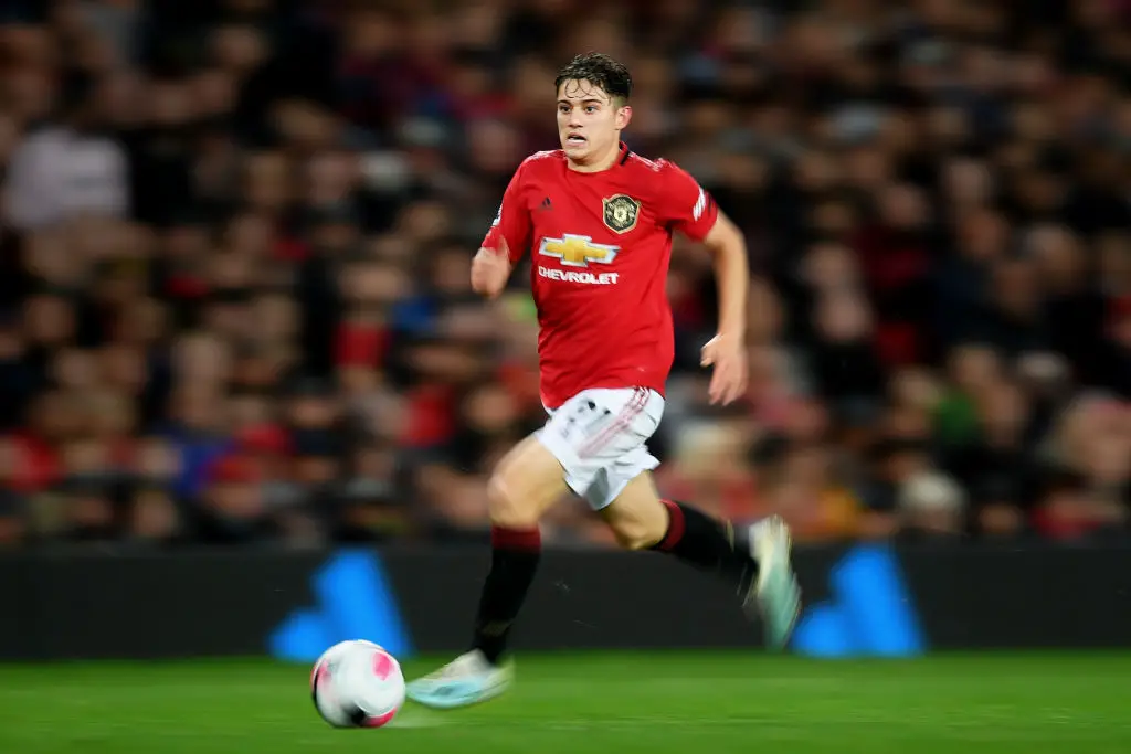 Ryan Giggs has admitted that Daniel James is finding life difficult at Manchester United this season.