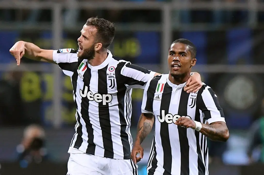 Manchester United were offered both Miralem Pjanic and Douglas Costa