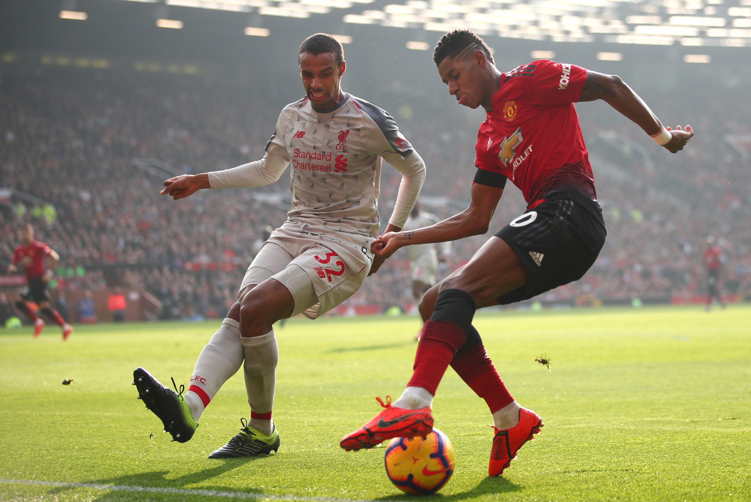 Joel Matip is set to miss the game against Manchester United.