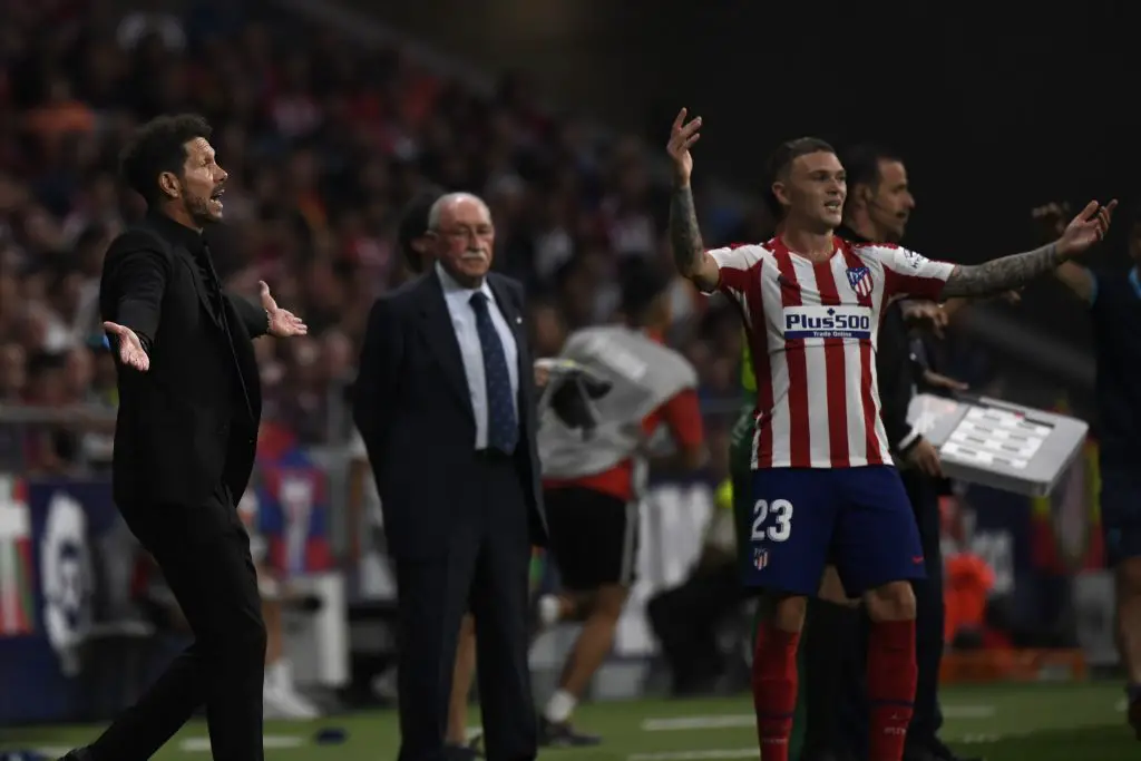 Manchester United legend Roy Keane urges former club to sign Diego Simeone as permanent manager.  (Photo credit should read PIERRE-PHILIPPE MARCOU/AFP via Getty Images)