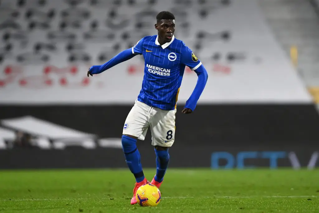 Brighton and Hove Albion manager Graham Potter has rubbished transfer rumours regarding Manchester United target Yves Bissouma.