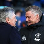 Carlo Ancelotti will come face to face on Wednesday night with Ole Gunnar Solskjaer in the league cup quarter-final. (GETTY Images)